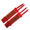 Brass Ghungroo Ankle Bells with Red Velvet Pad